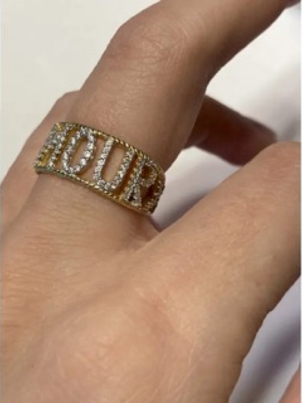 APM Monaco "AMOUR" Ring - Picture 2 of 3